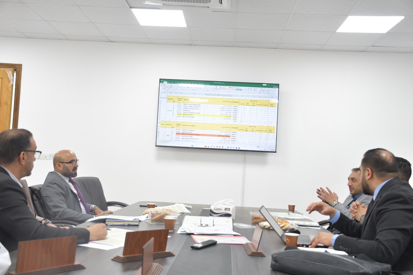 Scientific Committee of the Cybersecurity Department Holds Its Second Meeting