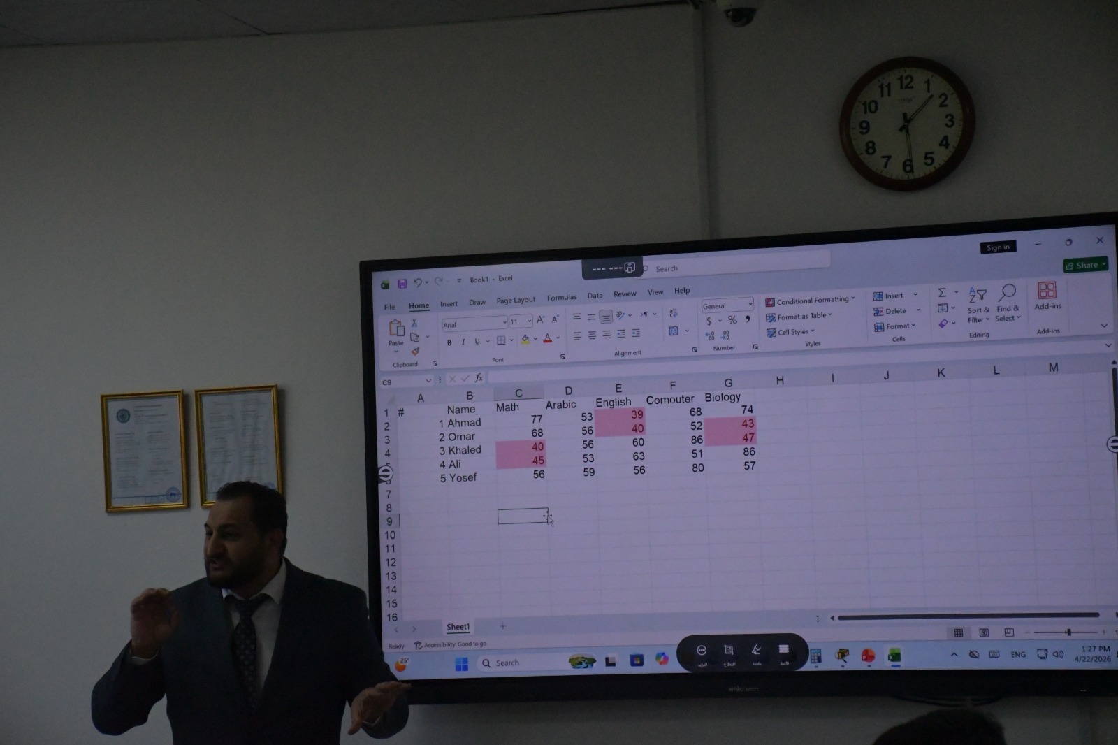 Course on Data Management and Analysis in Ms Excel