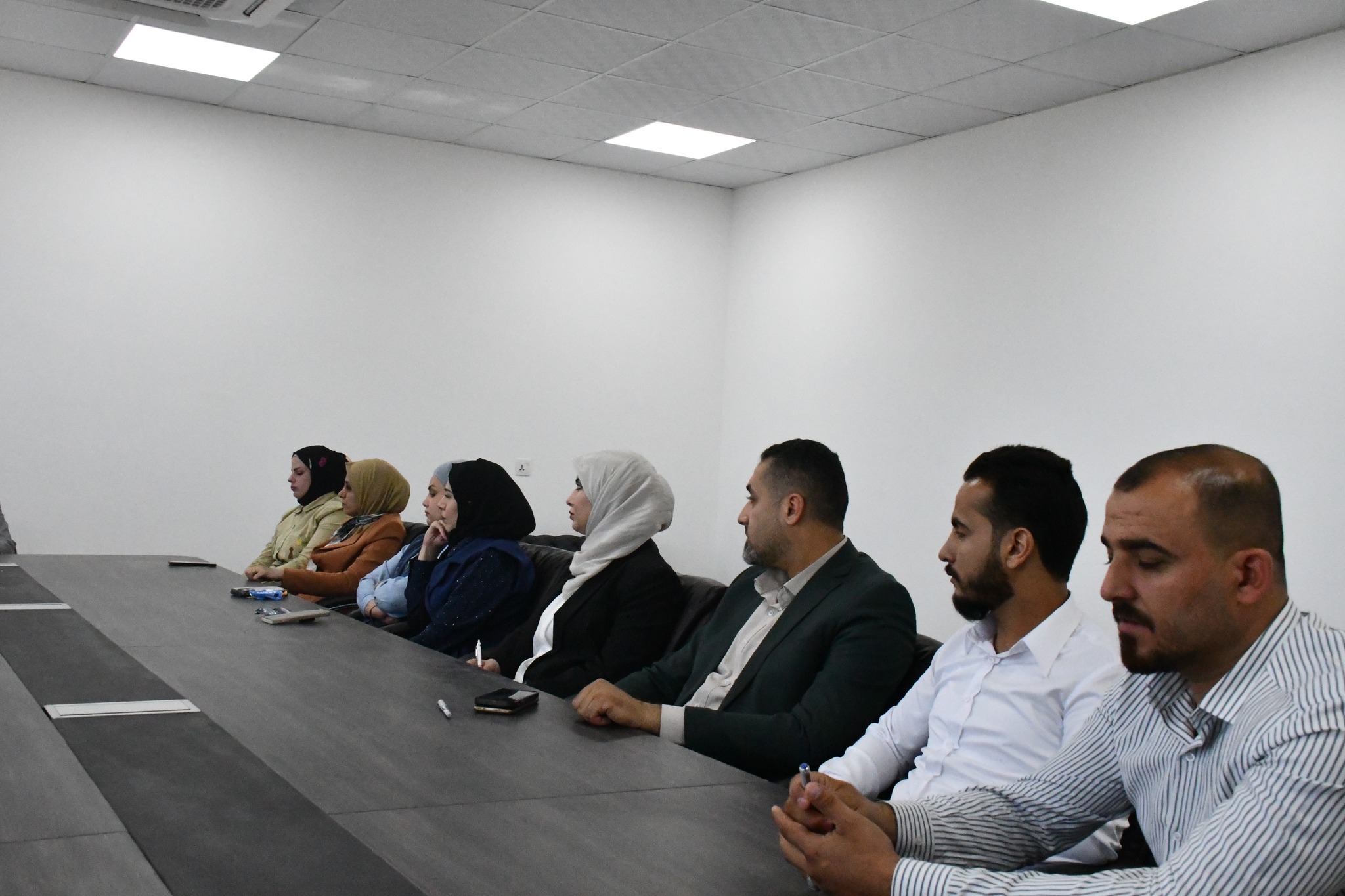 Meeting of the Assistant Dean for Scientific Affairs, Dr. Omar Salah