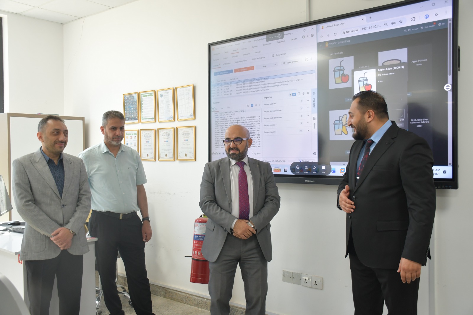 Scientific Committee of the Cybersecurity Department Holds Its Second Meeting
