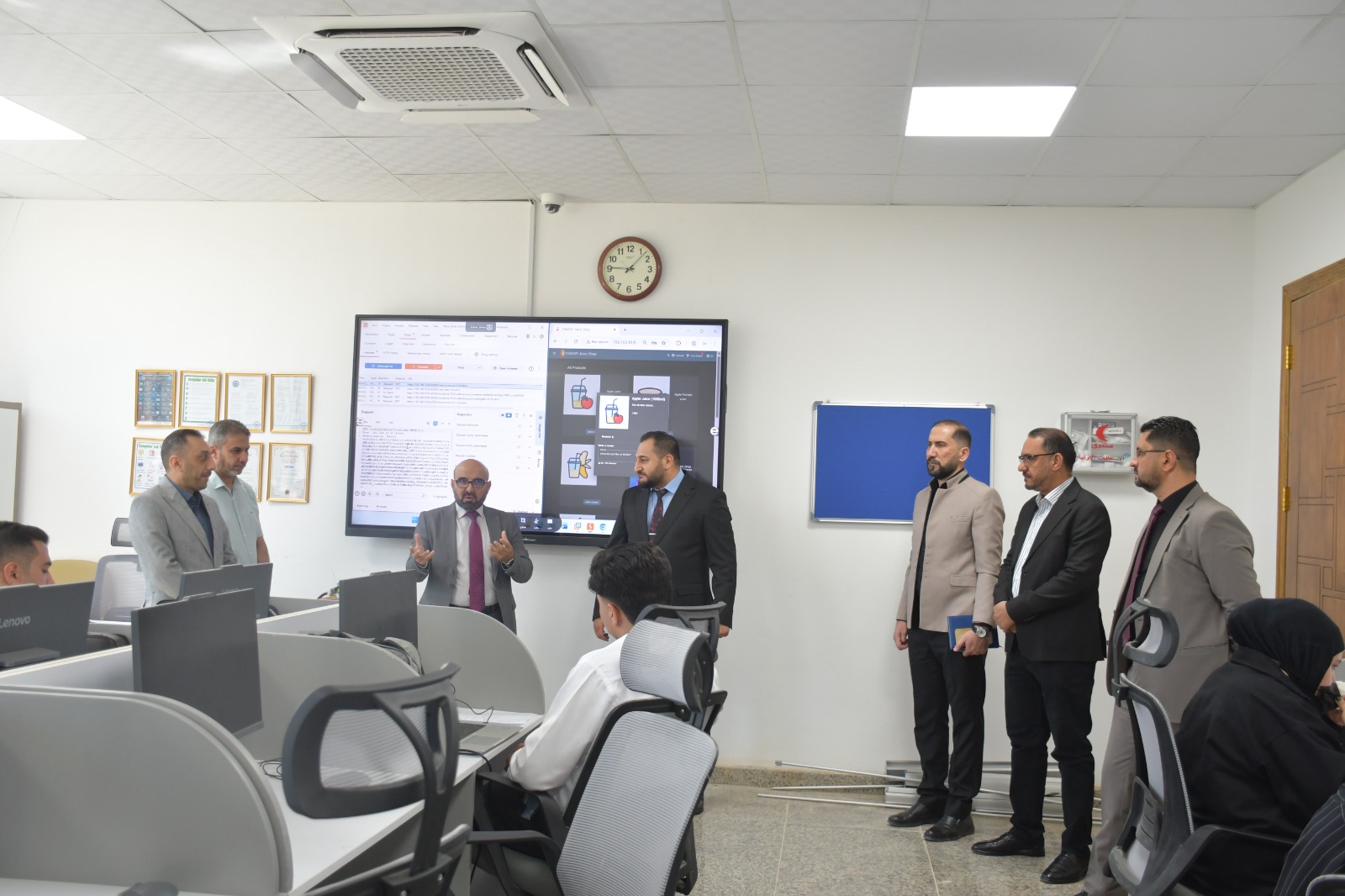 Scientific Committee of the Cybersecurity Department Holds Its Second Meeting