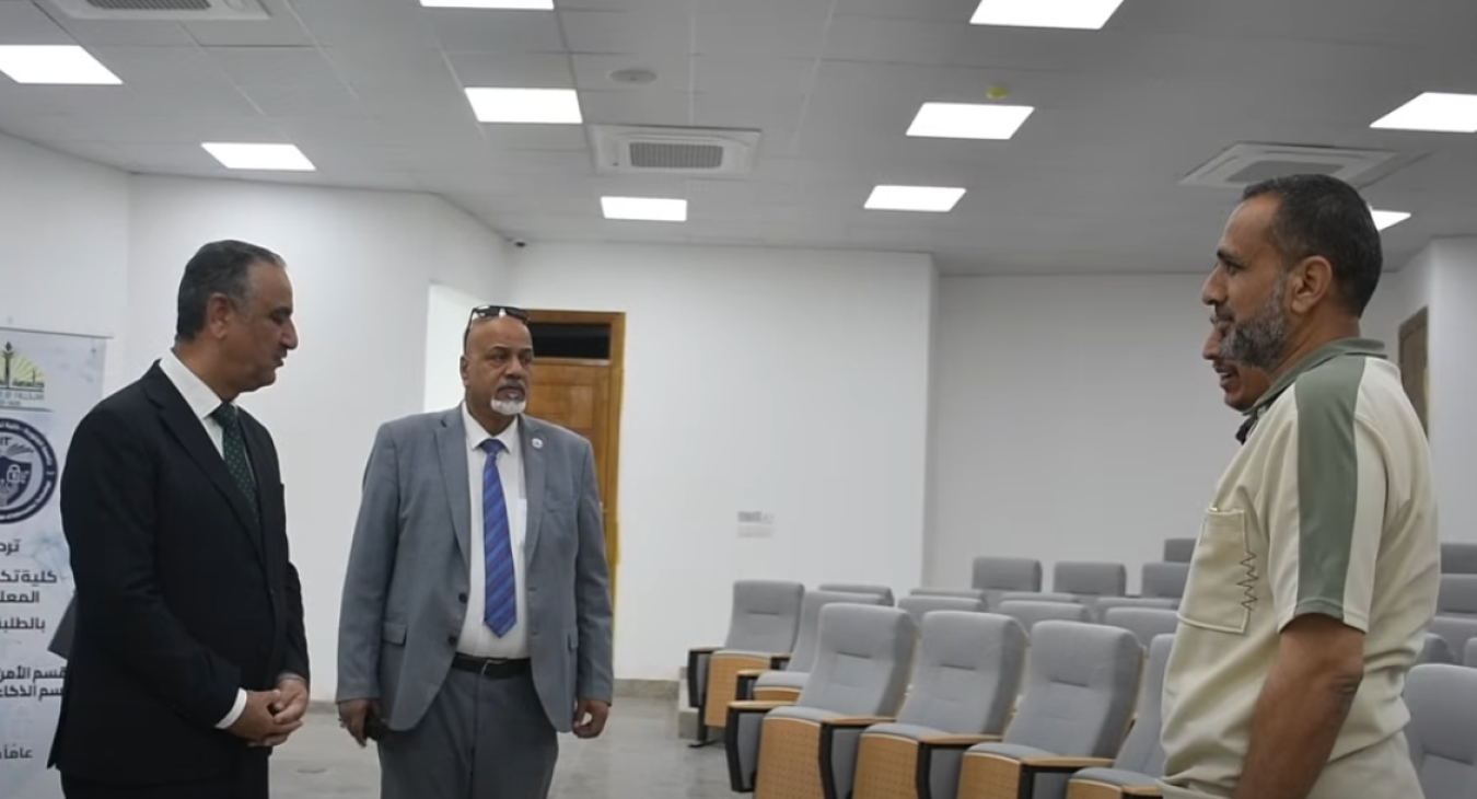 The University President is monitoring the progress of the student admission process.