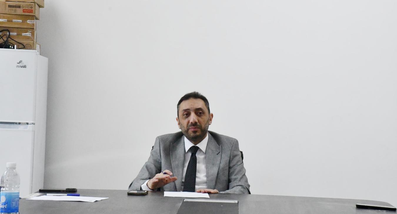 Meeting of the Assistant Dean for Scientific Affairs, Dr. Omar Salah